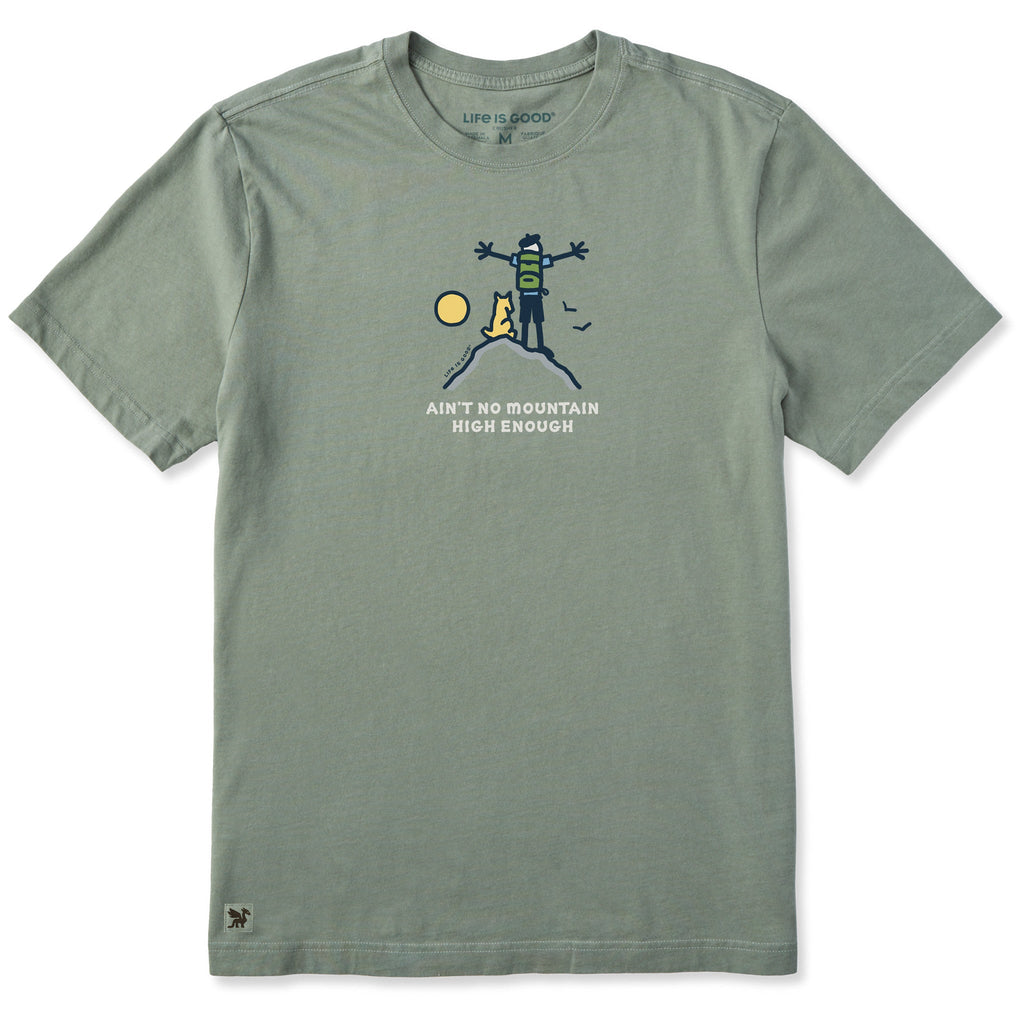 Men's Ain't No Mountain High Short Sleeve Crusher Tee