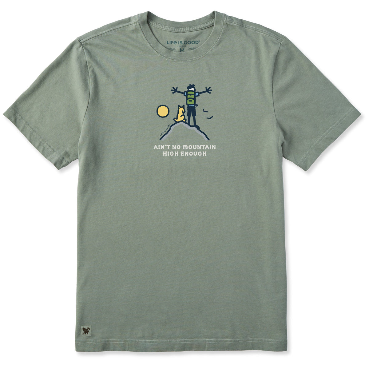 Men's Ain't No Mountain High Short Sleeve Crusher Tee