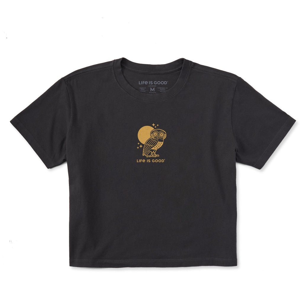 Women's Little Owl Short Sleeve Crusher Boxy Tee product image 1