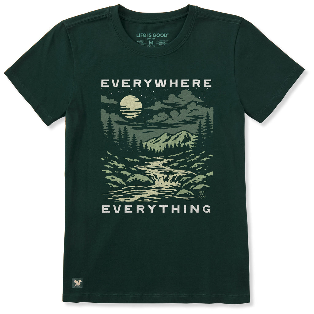 Women's Everywhere Everything Short Sleeve Crusher Tee product image 1