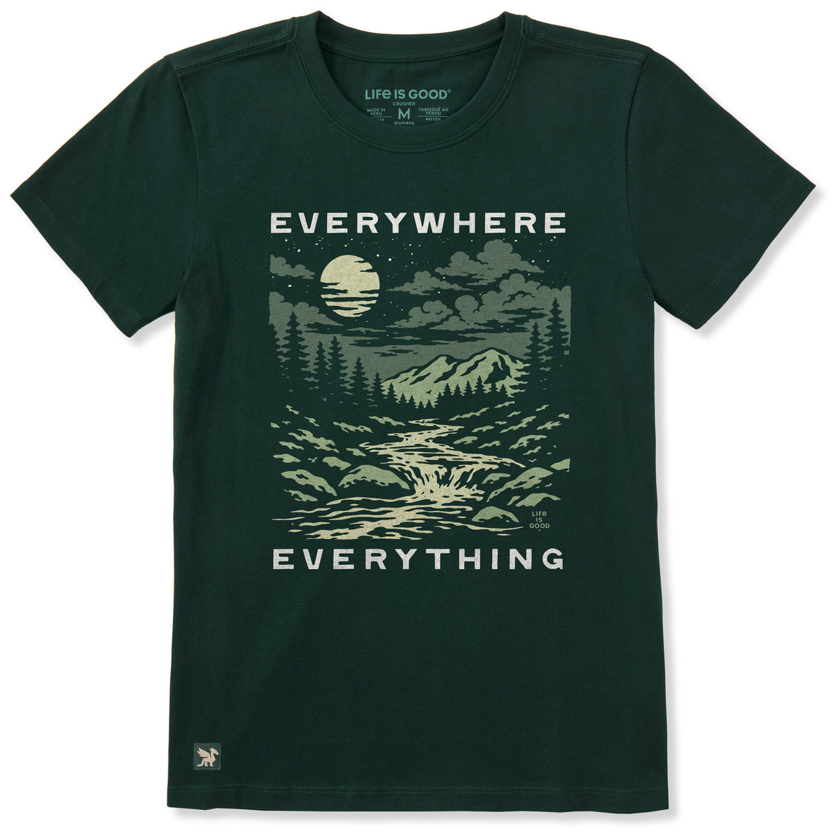 Women's Everywhere Everything Short Sleeve Crusher Tee product image 1