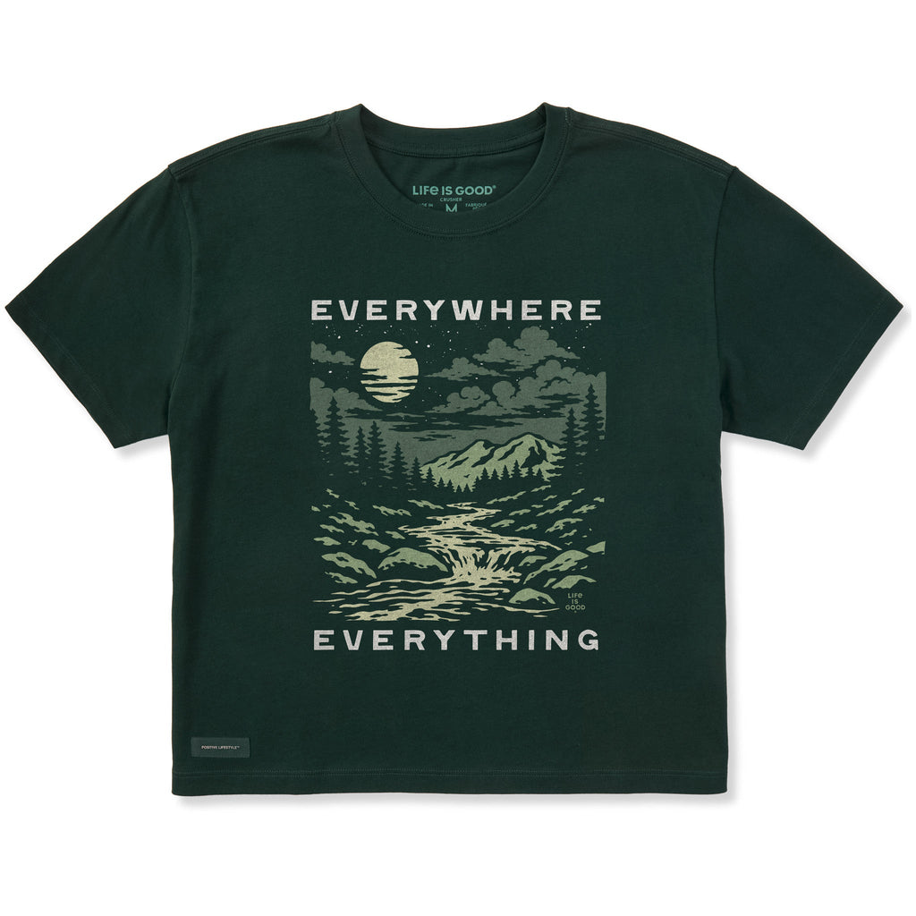 Women's Everywhere Everything Short Sleeve Crusher Boxy Tee product image 1