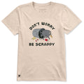 Women's Don't Worry Be Scrappy Short Sleeve Crusher Tee product image 1