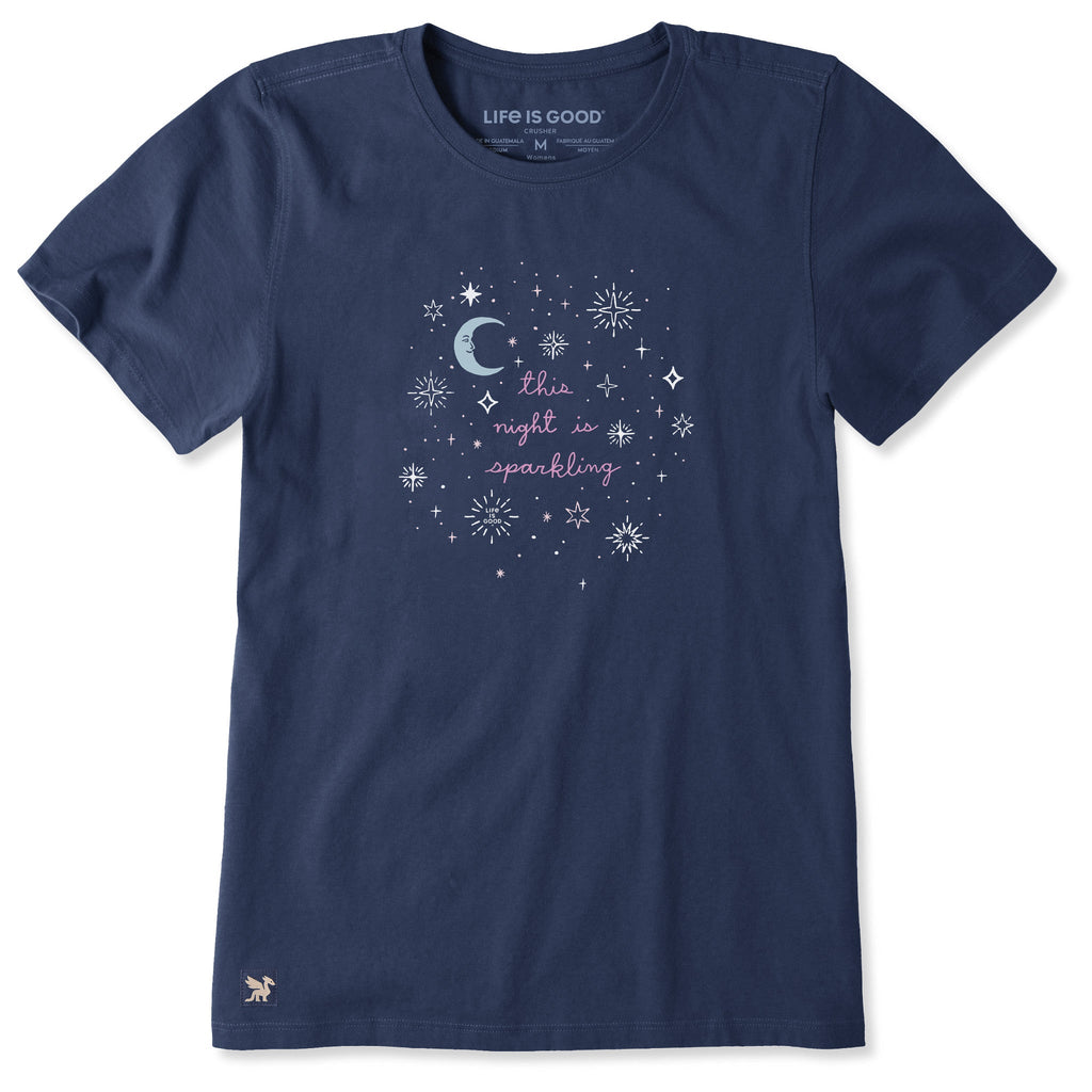Women's This Night is Sparkling Short Sleeve Tee product image 3