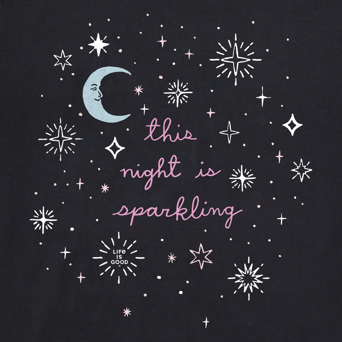 Women's This Night is Sparkling Crusher-LITE Shrunken Tee product image 2