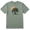 Men's Olive Tree Sunset Short Sleeve Crusher Tee product image 1