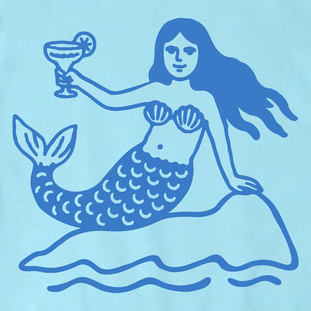 Women's L'il Mermaid Short Sleeve Crusher Tee product image 2