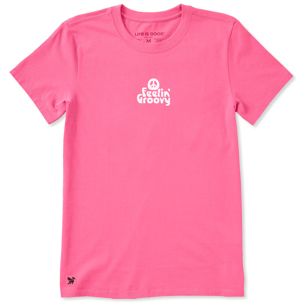 Women's Feelin' Groovy Short Sleeve Crusher Tee product image 1