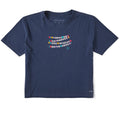 Women's Never Be So Clever Short Sleeve Crusher Boxy Tee