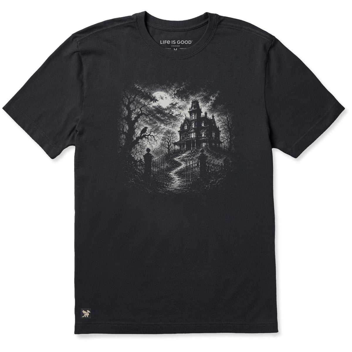 Men's Spooky House Short Sleeve Crusher Tee product image 1