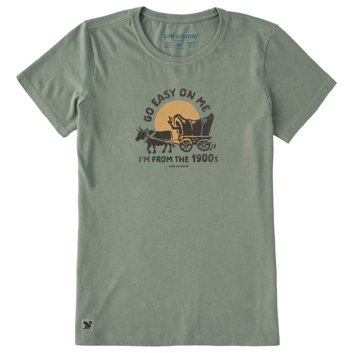 Women's I'm From the 1900s Short Sleeve Crusher Tee product image 1