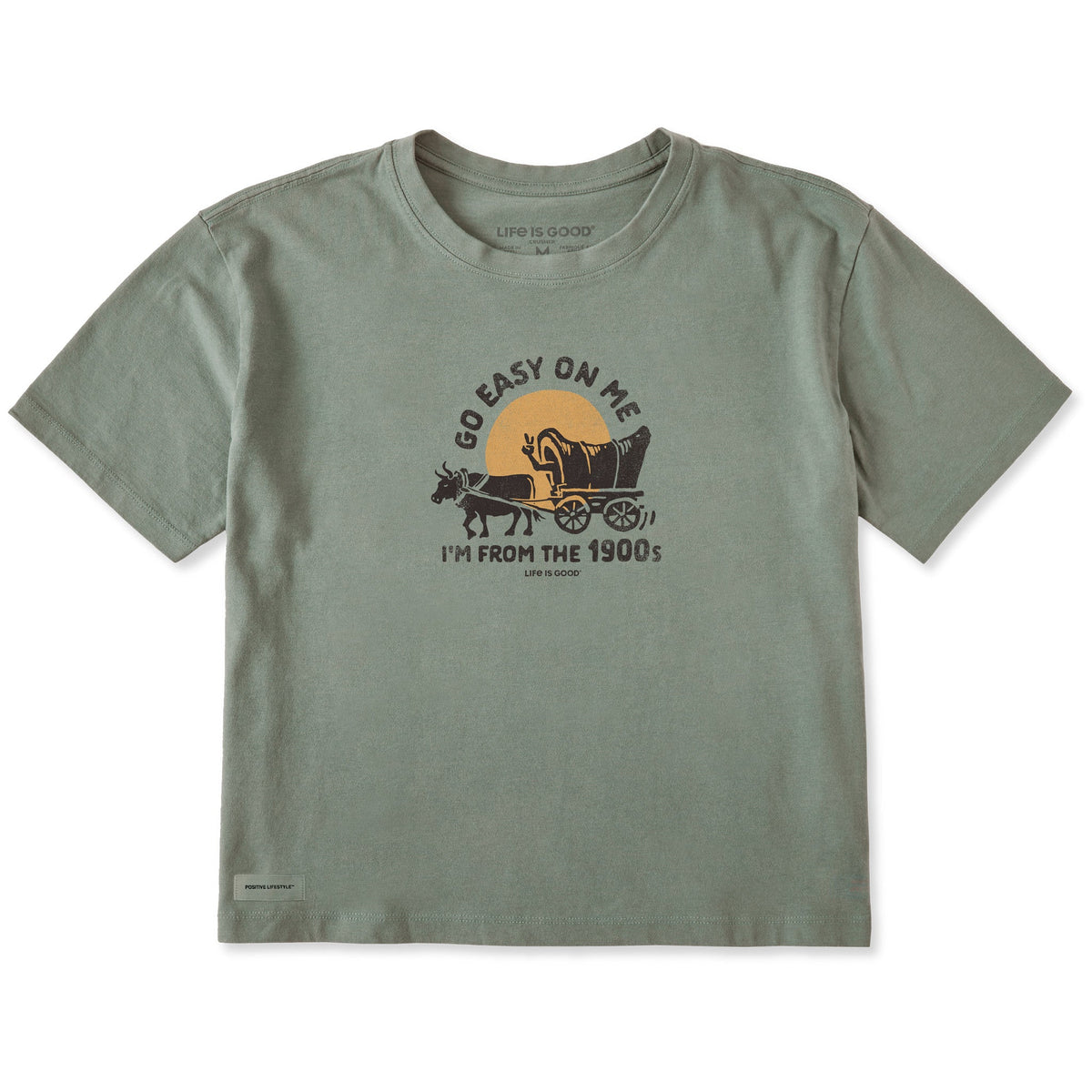 Women's I'm From the 1900s Short Sleeve Crusher Boxy Tee product image 1