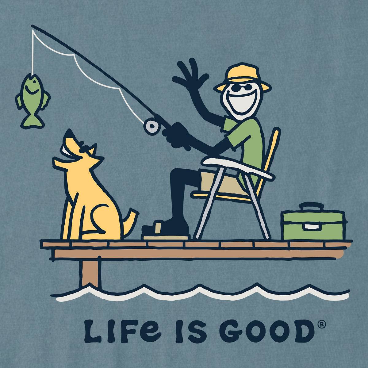 Men's Jake Rocket Fishing Short Sleeve Crusher Tee product image 2