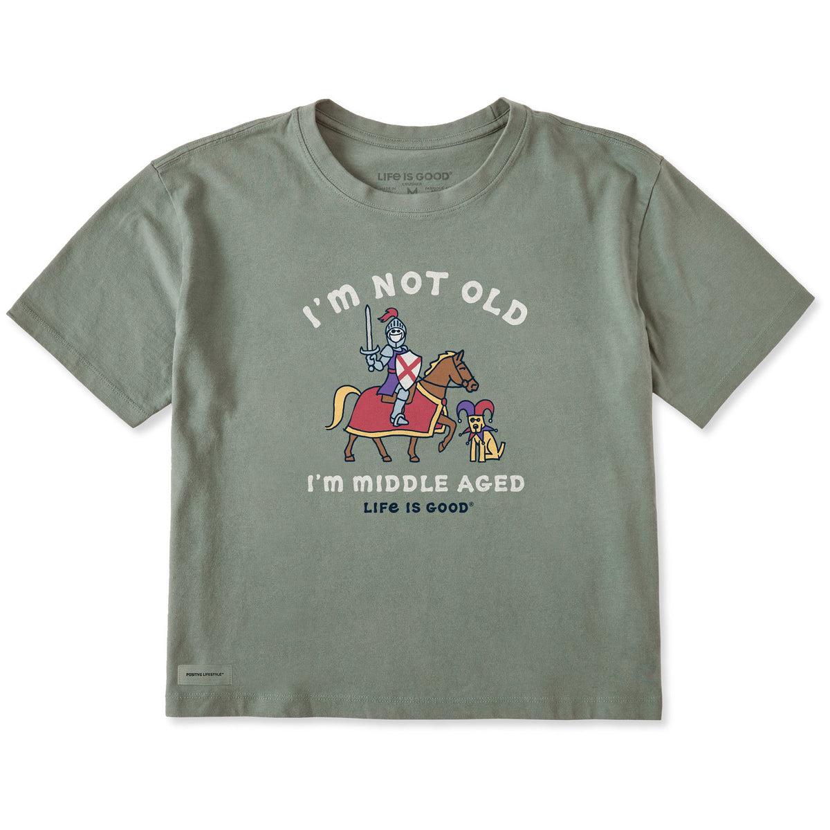 Women's I'm Not Old I'm Middle Aged Jake Short Sleeve product image 1