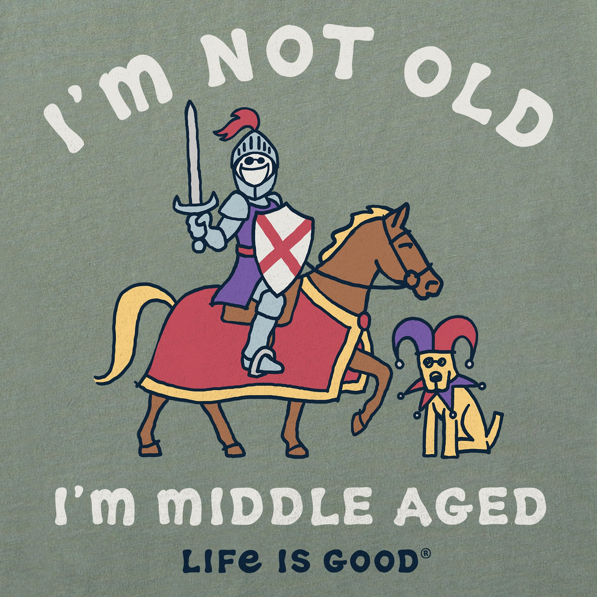 Women's I'm Not Old I'm Middle Aged Jake Short Sleeve product image 2