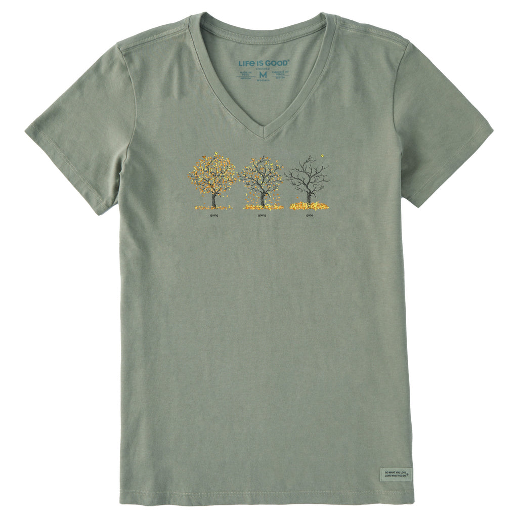 Women's Going Gone Trees Short Sleeve Crusher Vee product image 1