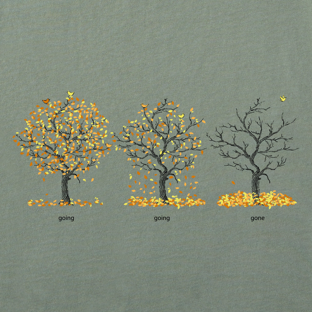 Women's Going Gone Trees Short Sleeve Crusher Vee product image 2