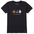 Women's Tis the Season Halloween Trio Short Sleeve Crusher Vee