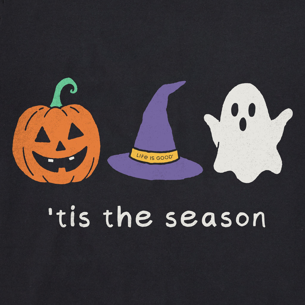 Women's Tis the Season Halloween Trio Short Sleeve Crusher Vee