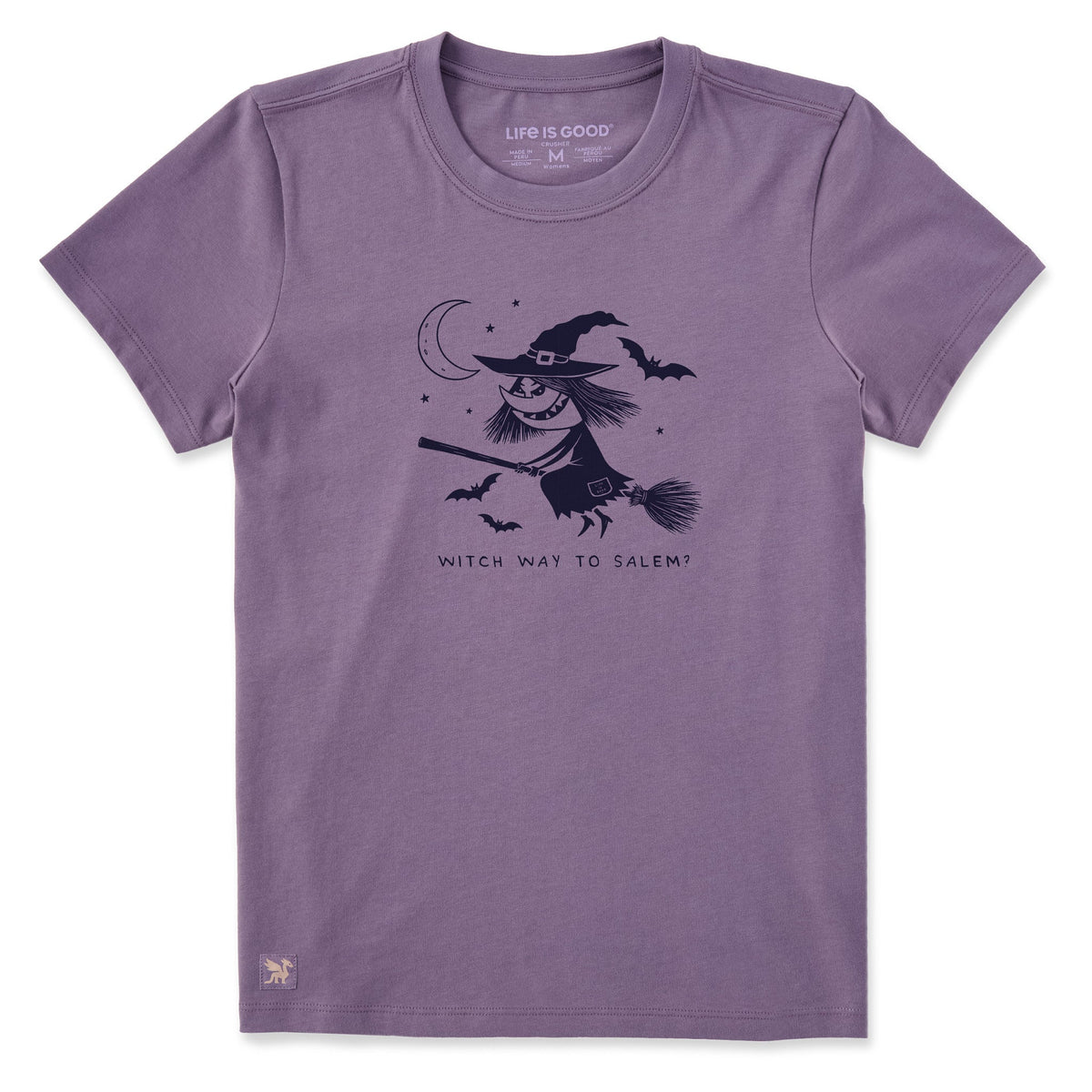 Women's Witch Way to Salem Short Sleeve Crusher Tee product image 1