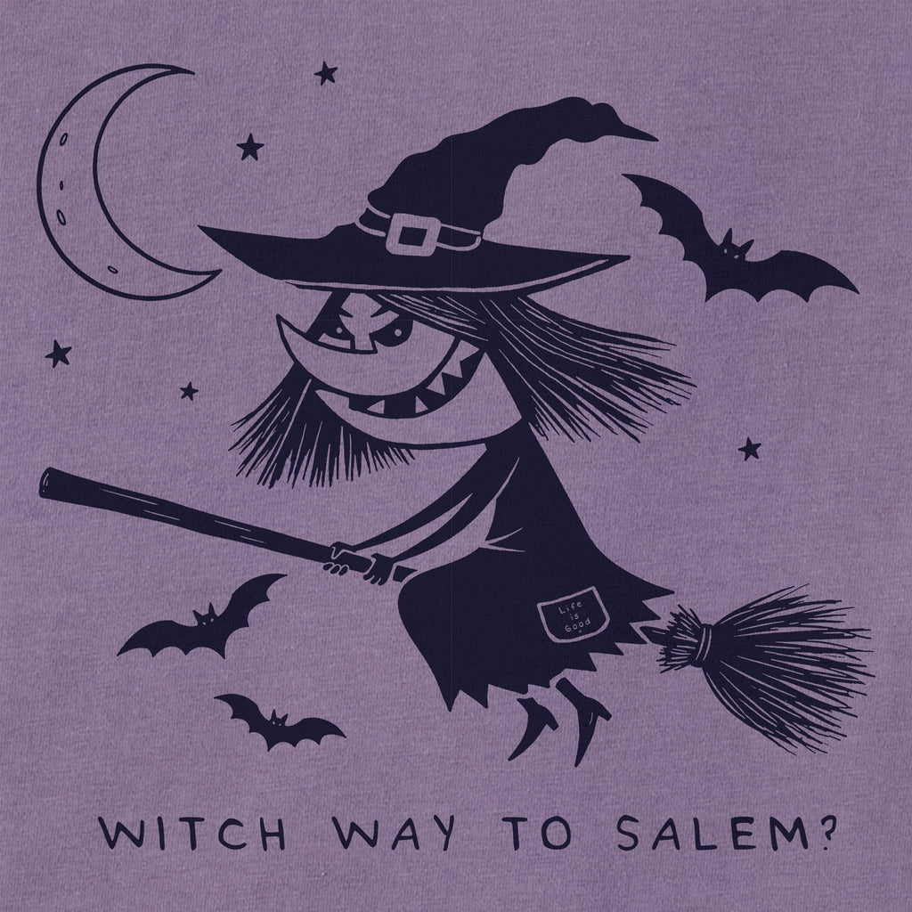 Women's Witch Way to Salem Short Sleeve Crusher Tee product image 2