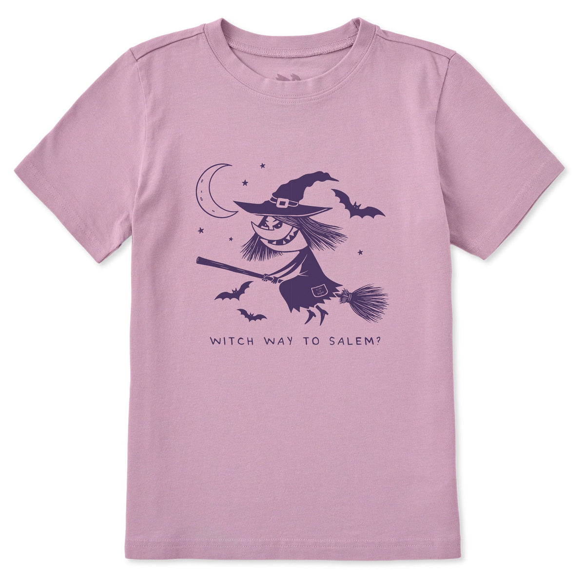Kids Witch Way to Salem Short Sleeve Crusher Tee product image 1