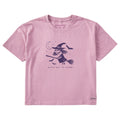 Women's Witch Way to Salem Short Sleeve Crusher Boxy Tee product image 1