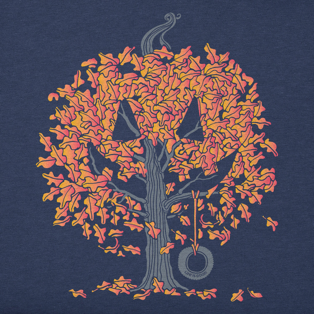 Women's Jack O Lantern Tree Short Sleeve Crusher Vee product image 2