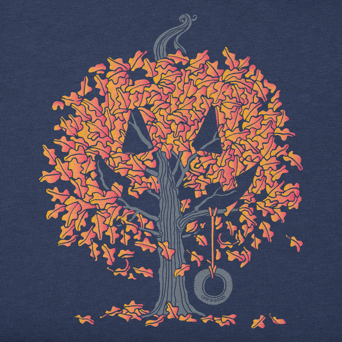 Women's Jack O Lantern Tree Short Sleeve Crusher Vee product image 2