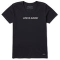 Women's Life is Good Short Sleeve Crusher Vee product image 1
