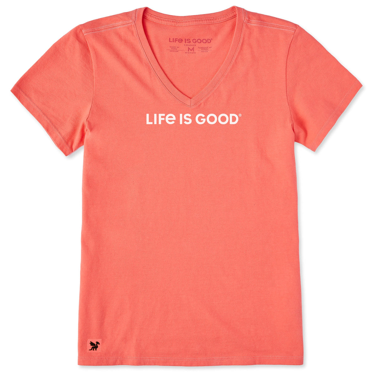Women's Life is Good Short Sleeve Crusher Vee product image 5