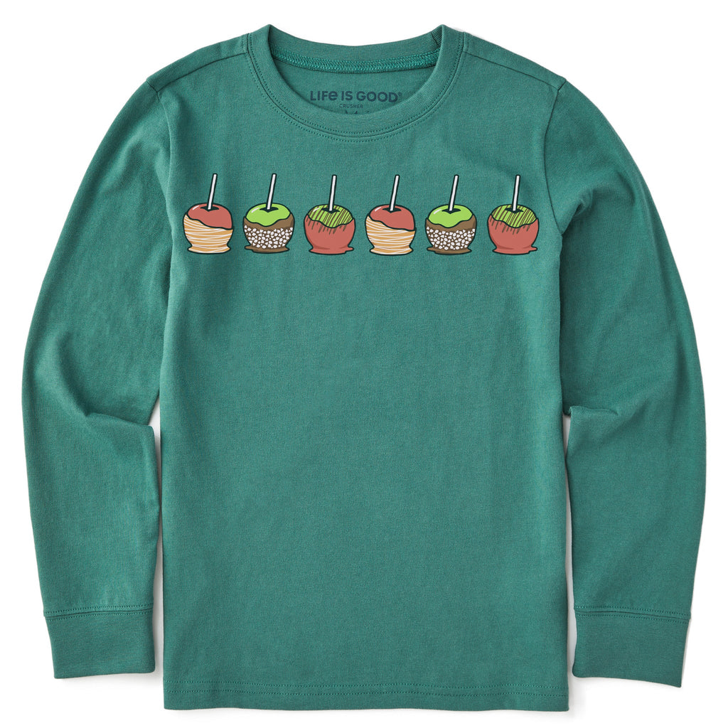 Kids Candy Apples Long Sleeve Crusher Tee product image 1