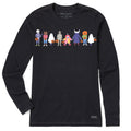 Women's Halloween Parade Long Sleeve Crusher Tee product image 1