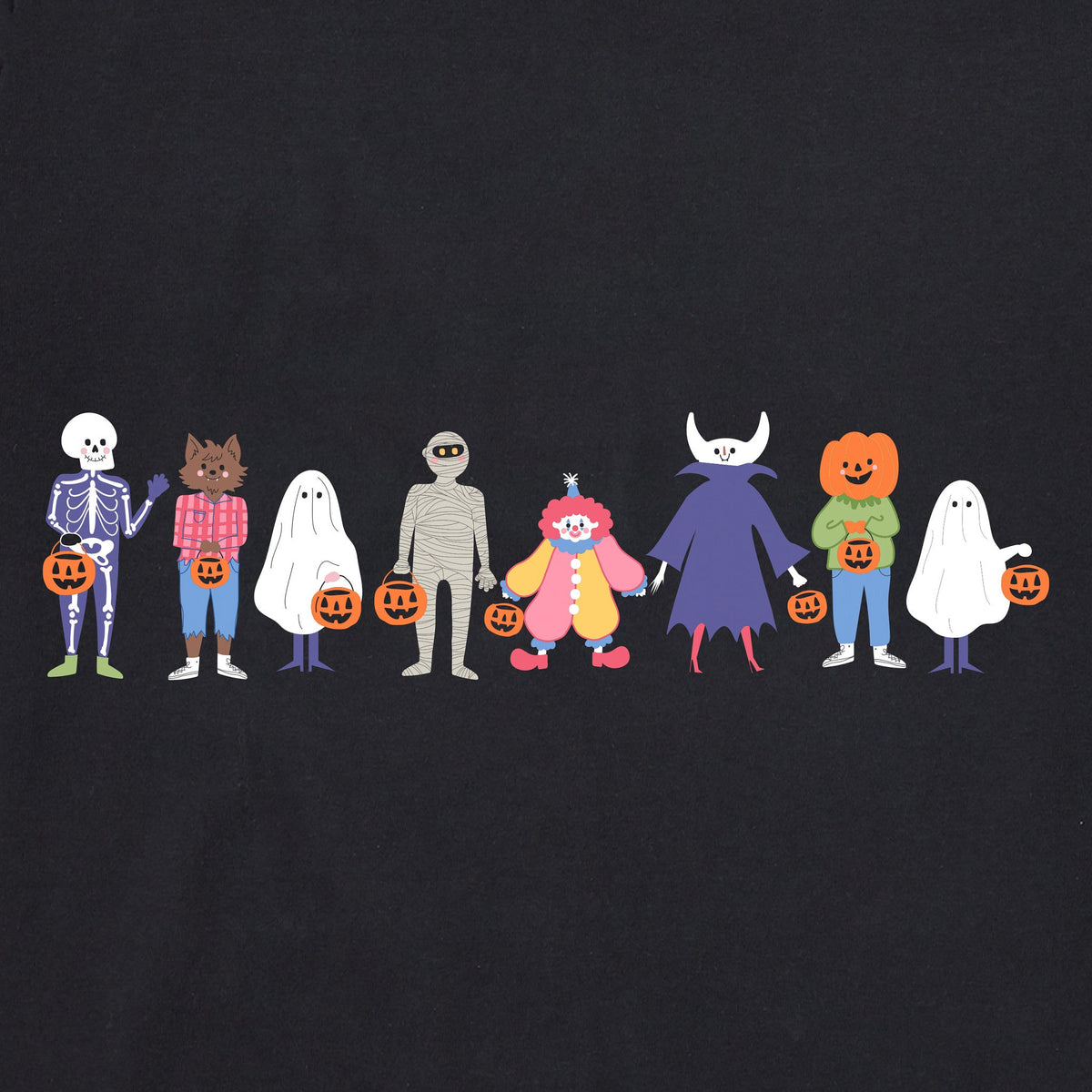 Women's Halloween Parade Long Sleeve Crusher Tee product image 2