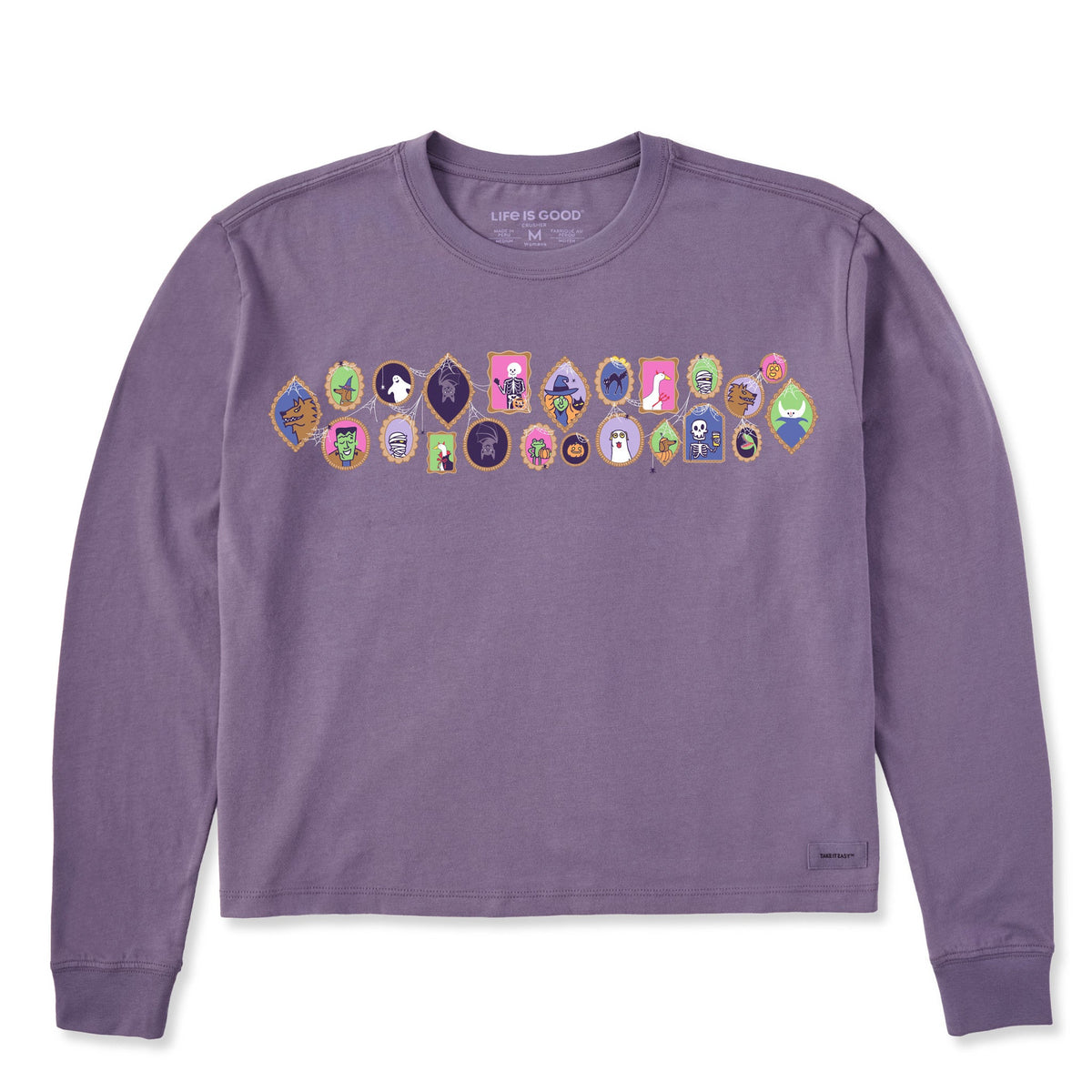 Women's Haunted Gallery Long Sleeve Crusher Boxy Tee product image 1