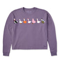 Women's Trick or Treat Geese Long Sleeve Crusher Boxy Tee product image 1
