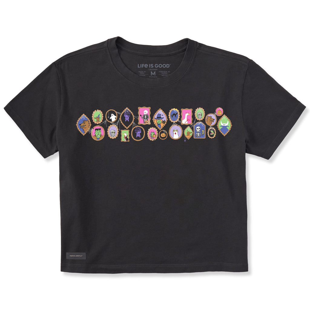 Women's Haunted Gallery Short Sleeve Crusher Boxy Tee product image 1