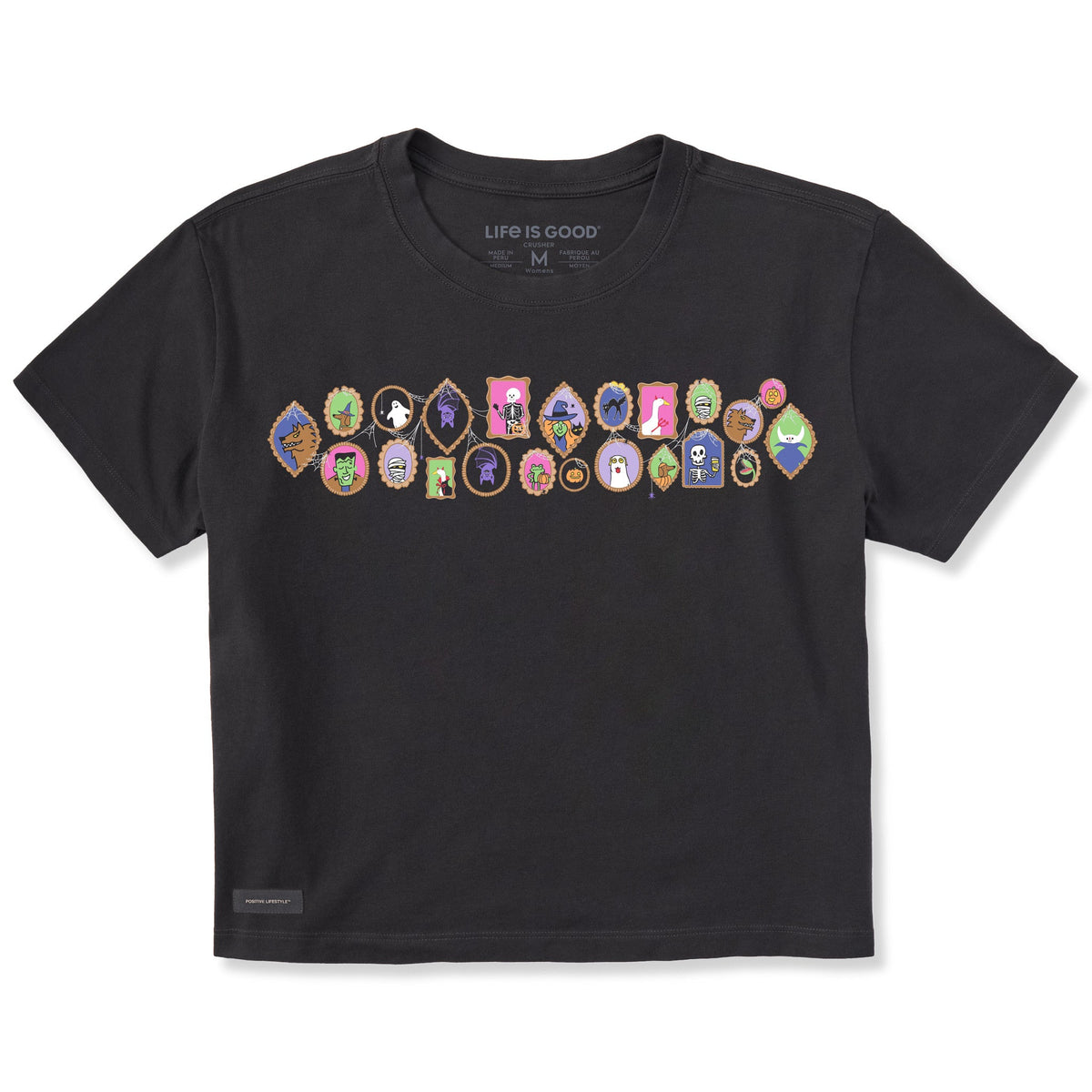 Women's Haunted Gallery Short Sleeve Crusher Boxy Tee product image 1
