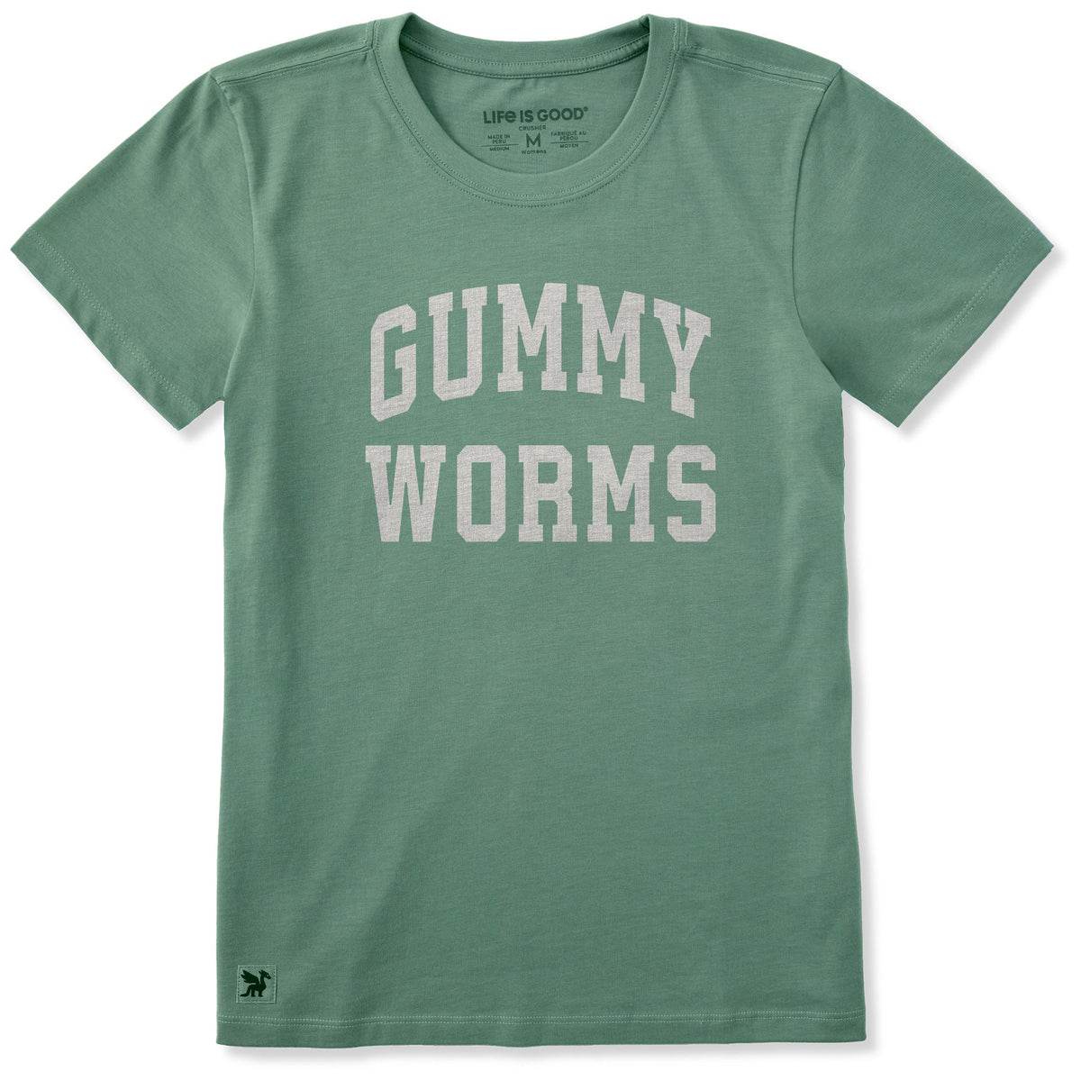 Women's Gummy Worms Arch Short Sleeve Crusher Tee product image 1
