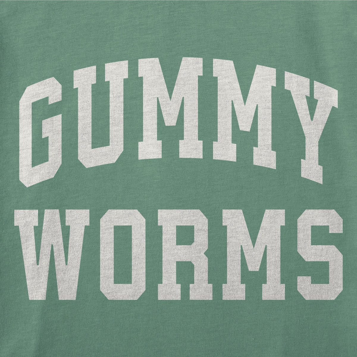 Women's Gummy Worms Arch Short Sleeve Crusher Tee product image 2