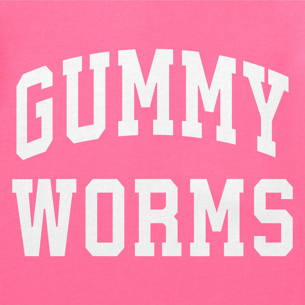Women's Gummy Worms Arch Short Sleeve Crusher Boxy Tee product image 2