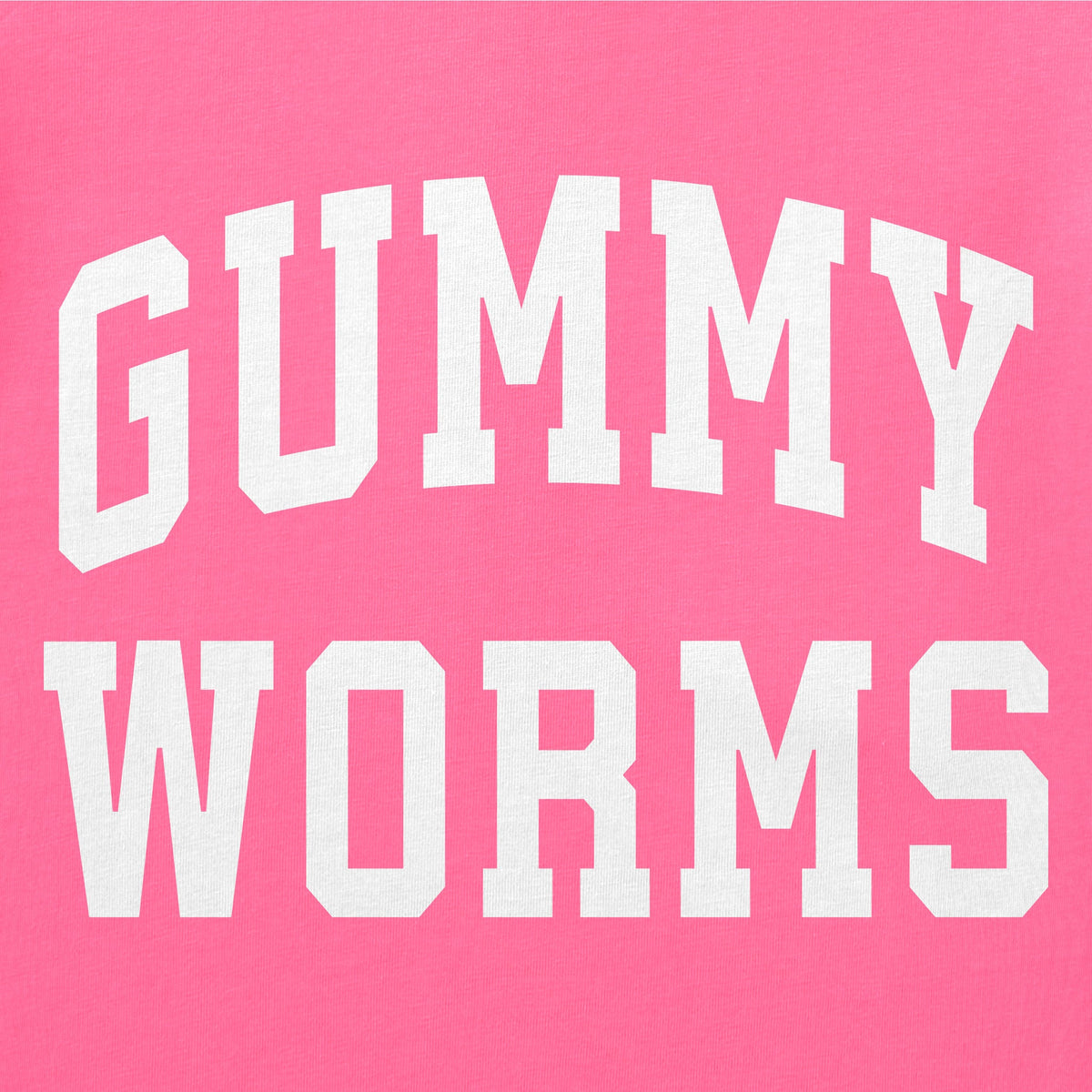 Women's Gummy Worms Arch Short Sleeve Crusher Boxy Tee product image 2