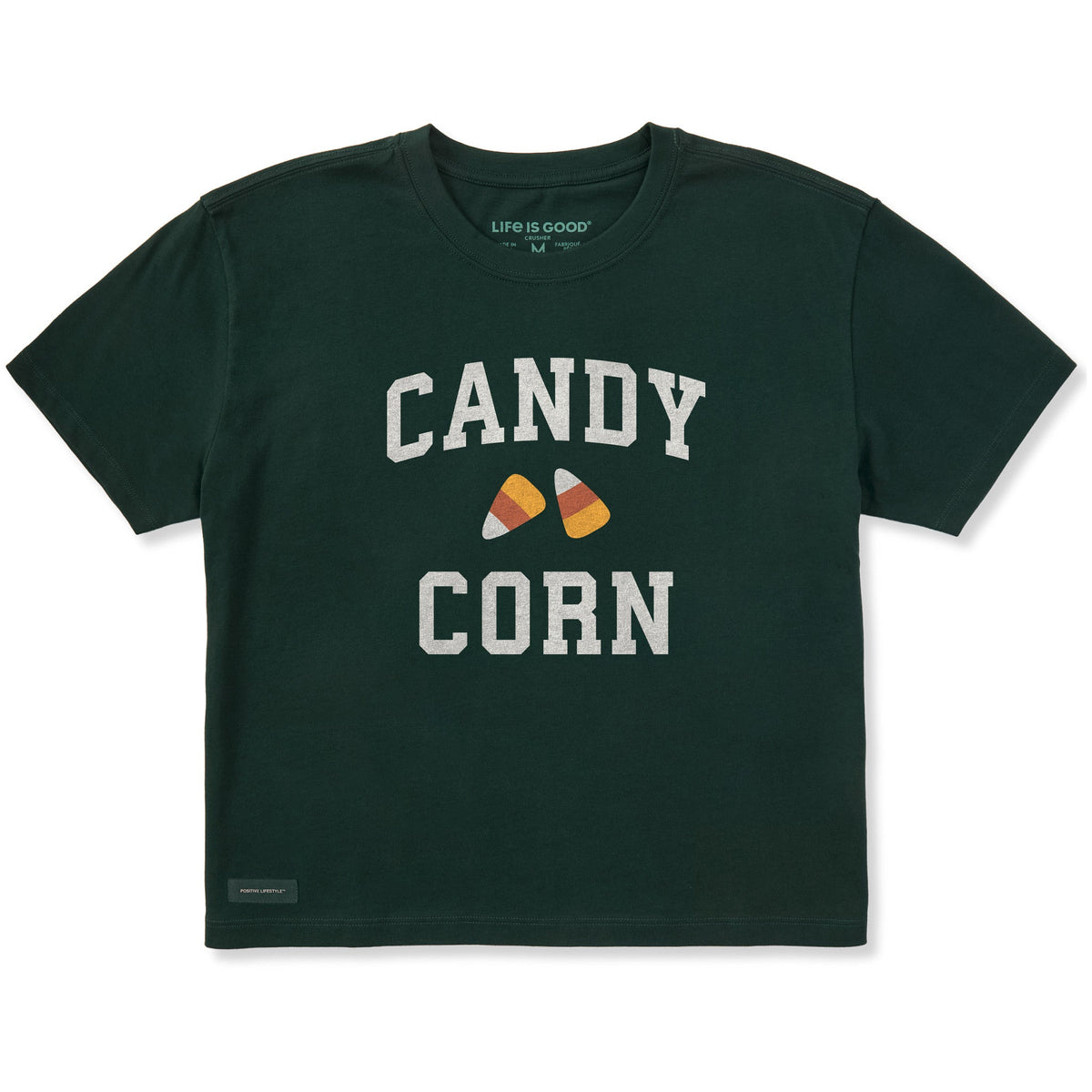 Women's Candy Corn Arch Short Sleeve Crusher Boxy Tee product image 1