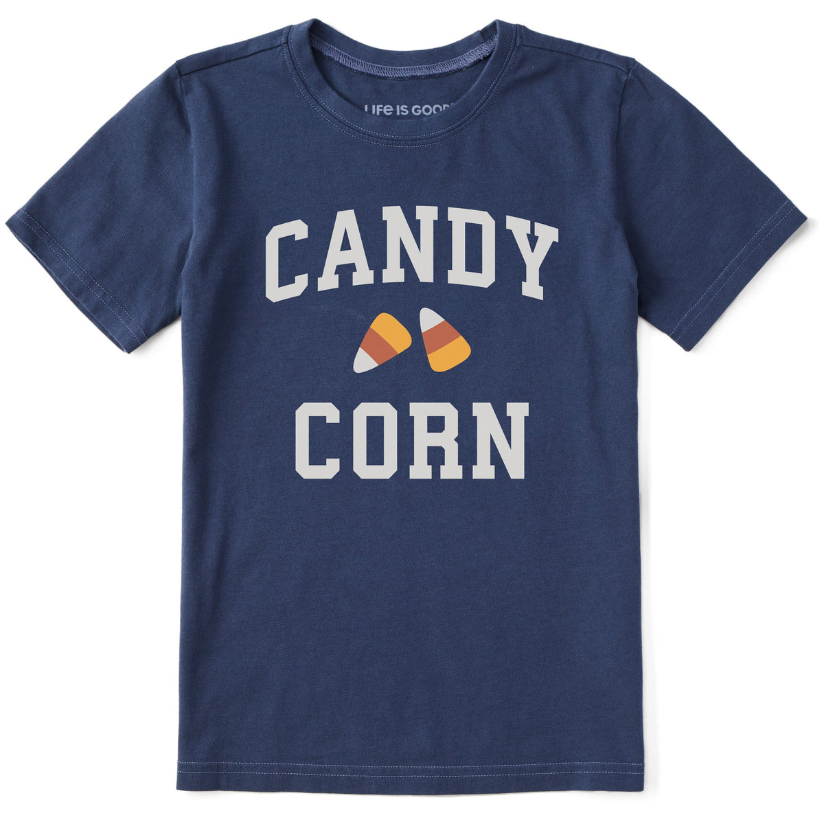 Kids Candy Corn Arch Short Sleeve Crusher Tee product image 1