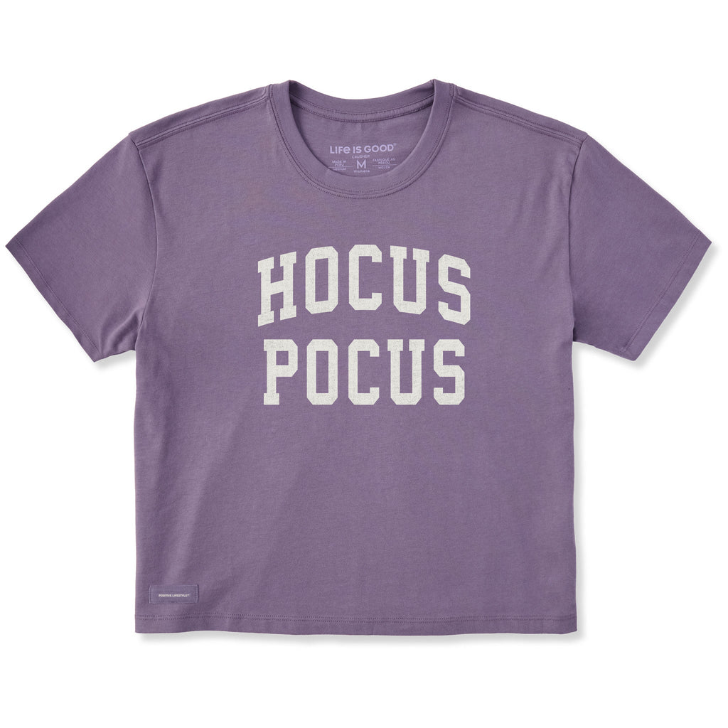 Women's Hocus Pocus Arch Short Sleeve Crusher Boxy Tee product image 1