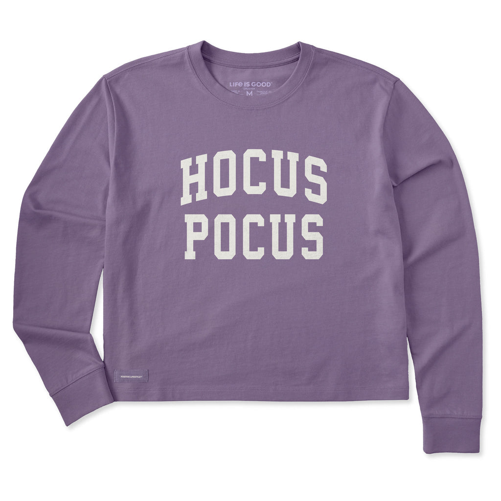 Women's Hocus Pocus Arch Long Sleeve Crusher Boxy Tee product image 1