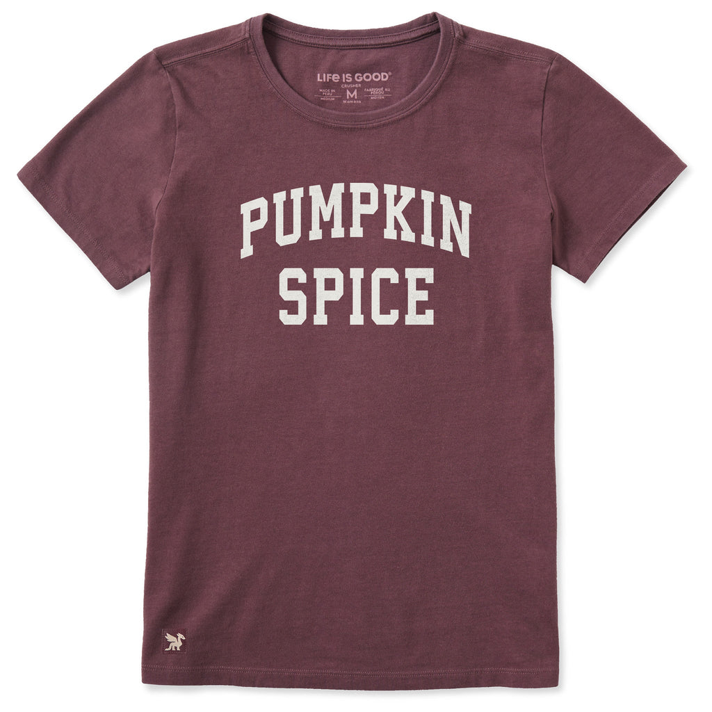 Women's Pumpkin Spice Arch Short Sleeve Crusher Tee product image 1