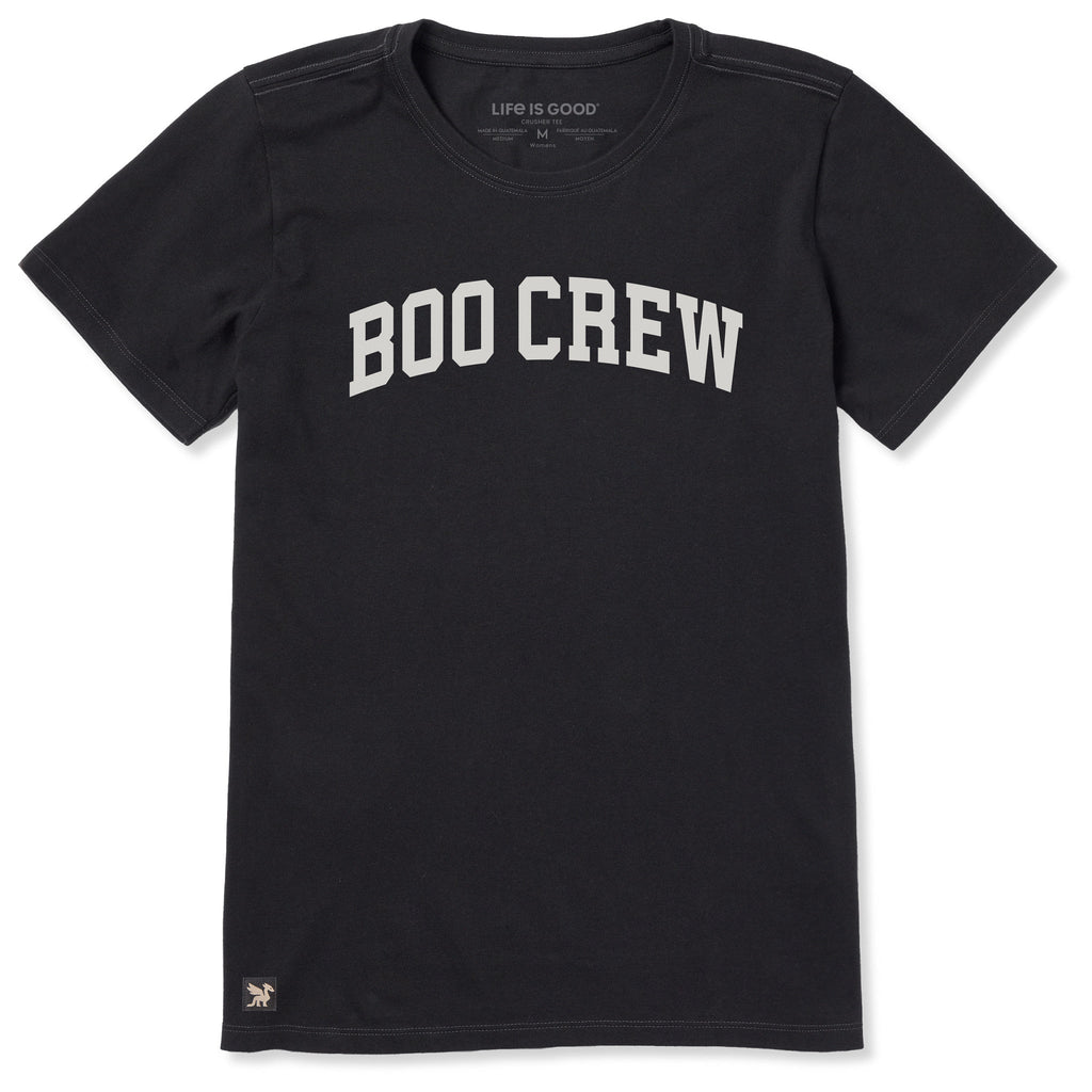 Women's Boo Crew Arch Short Sleeve Crusher Tee product image 1