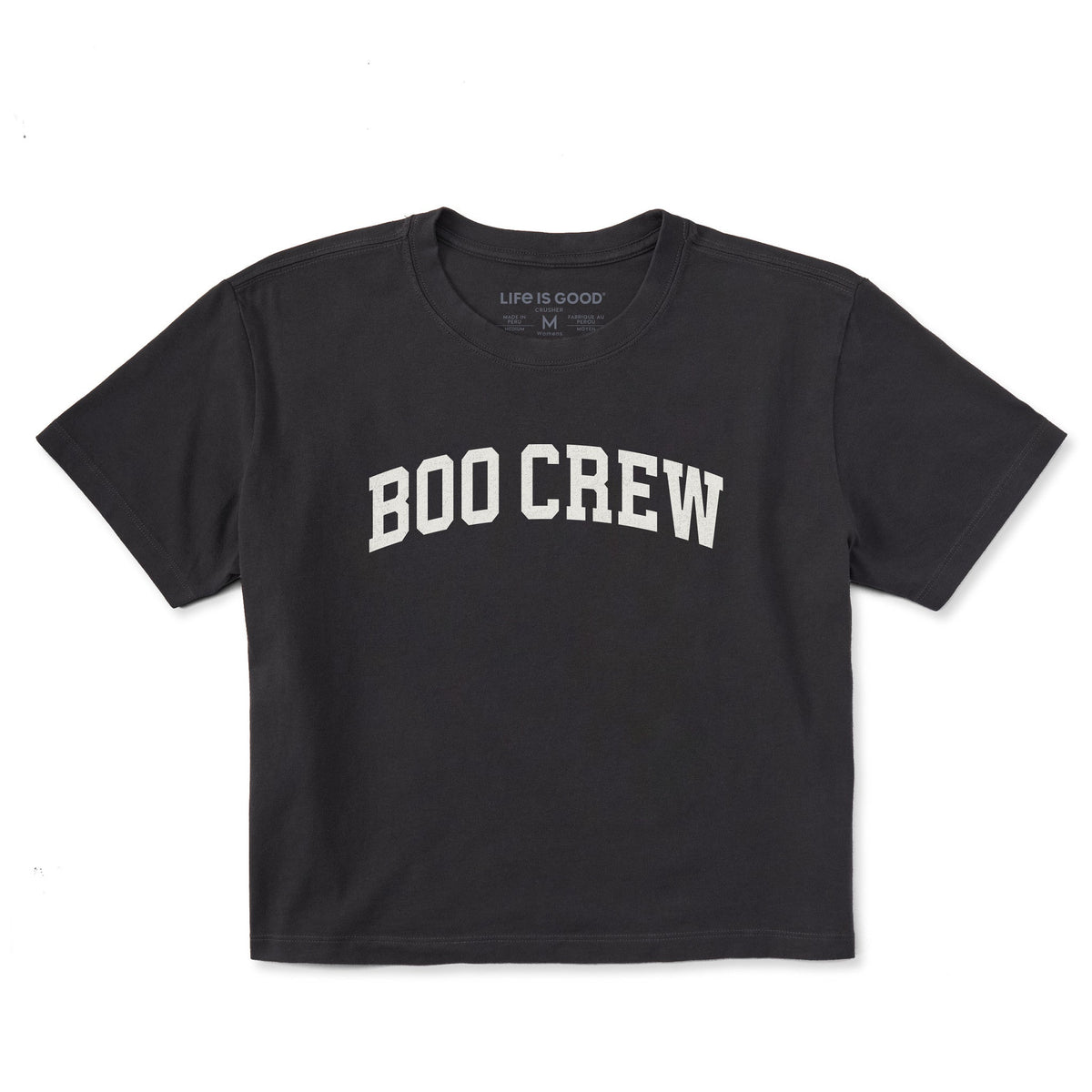 Women's Boo Crew Arch Short Sleeve Crusher Boxy Tee product image 1