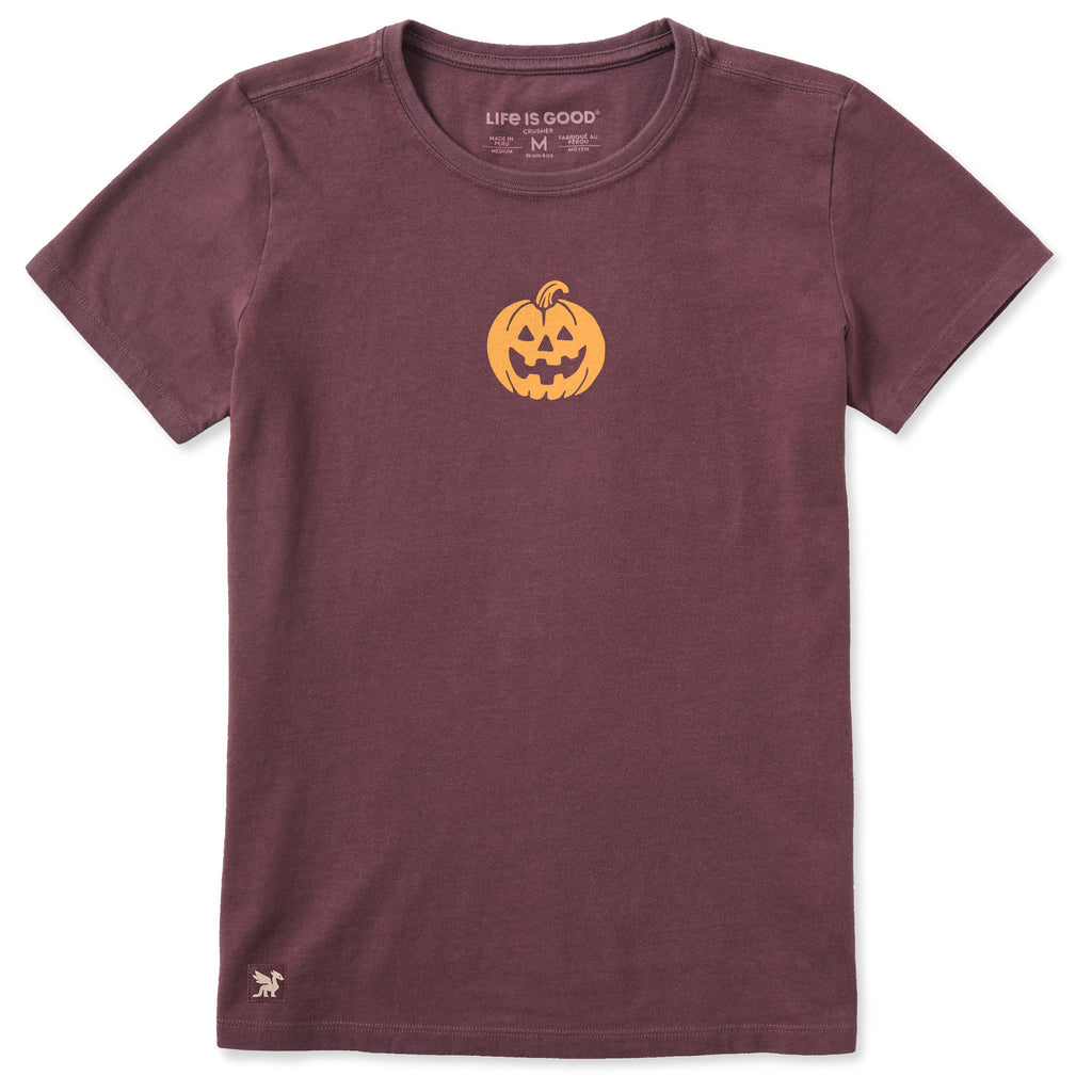 Women's Tiny Jack-O-Lantern Short Sleeve Crusher Tee product image 1